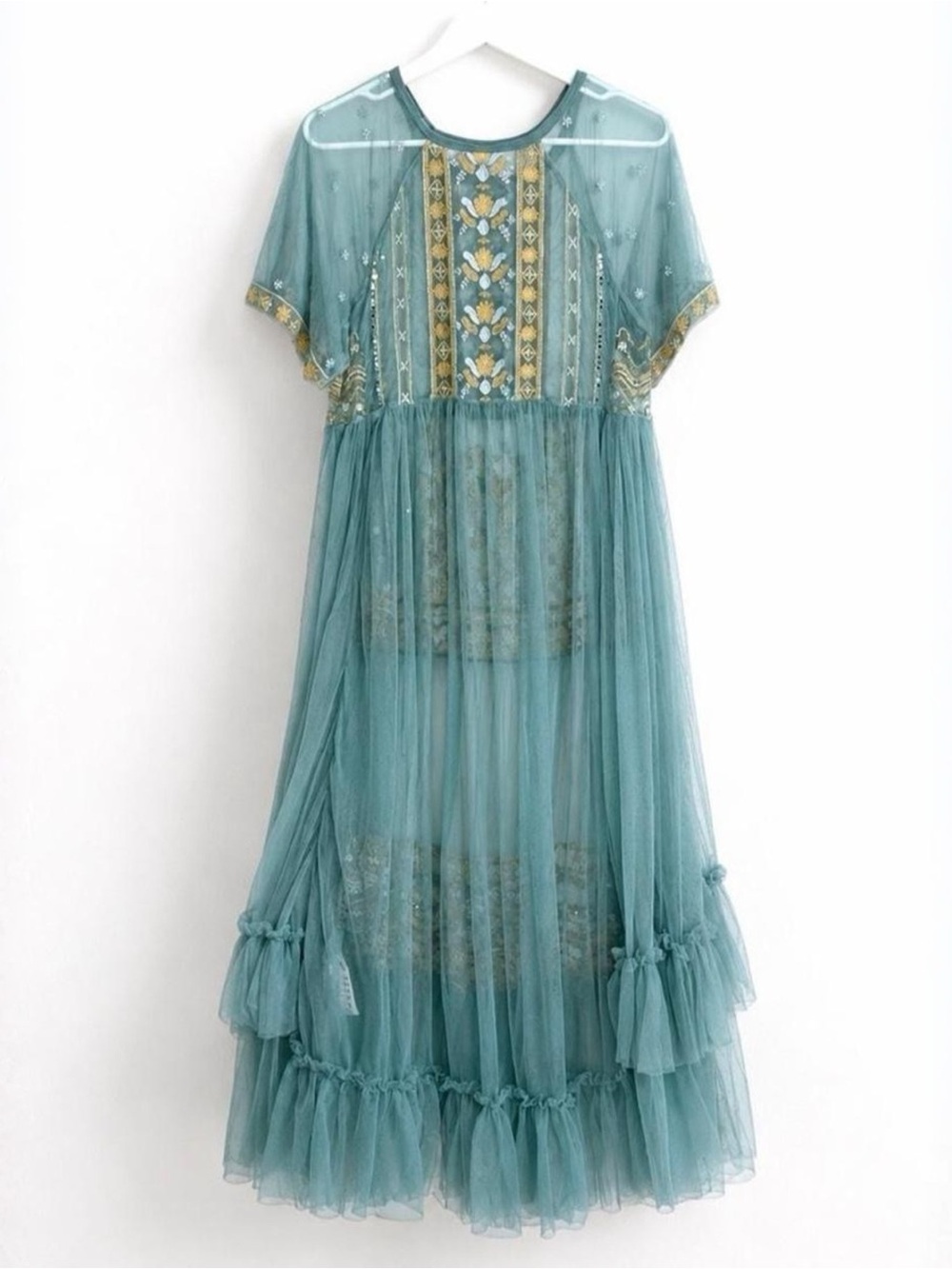 Free People Sabrina Maxi Dress size S - Picture 2 of 6